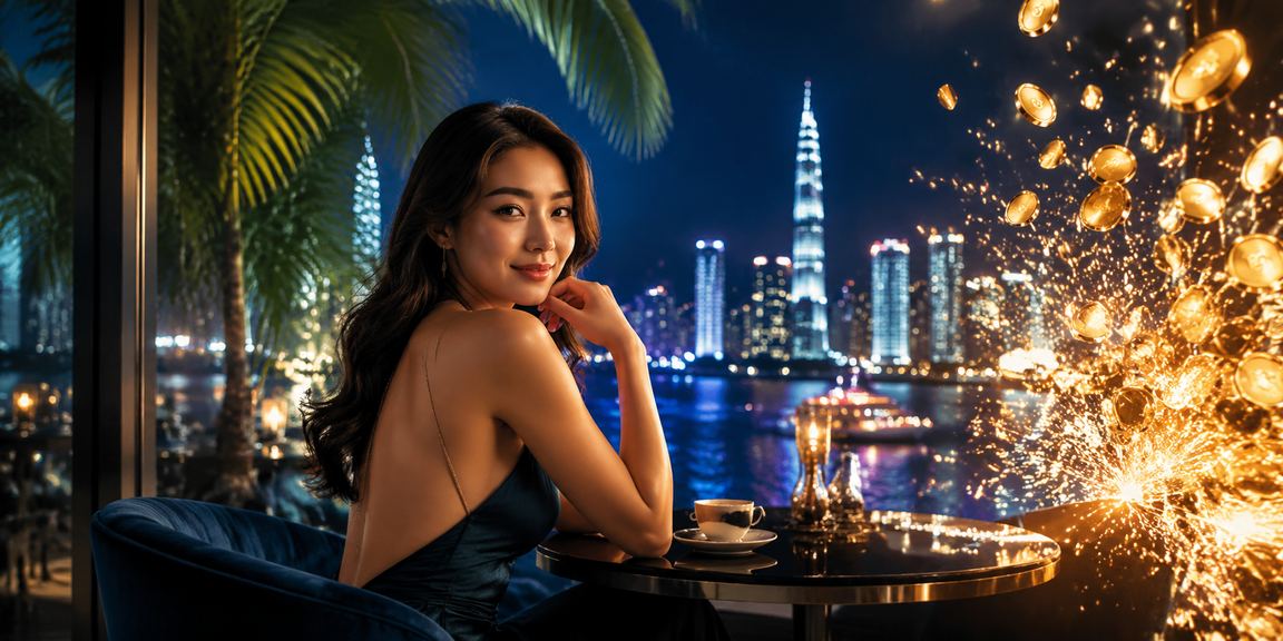 Người dùng Hồ Chí Minh truy cập casino di động trong quán cà phê